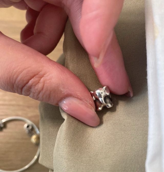 Charm Pandora Elefante Argento