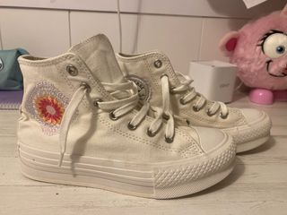 Zapatillas niñ@ Converse Blancas T-33.5