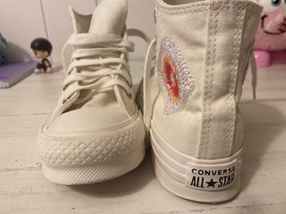 Zapatillas niñ@ Converse Blancas T-33.5