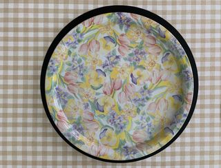 3 Vassoi Vintage Floreali della Buitoni anni 80