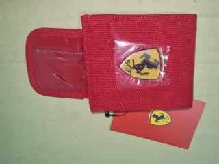 Cartera Ferrari Roja Oficial