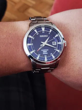 Reloj Seiko Kinetic GMT Diver's Watch .