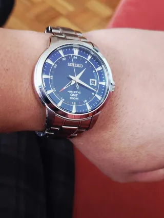 Reloj Seiko Kinetic GMT Diver's Watch .