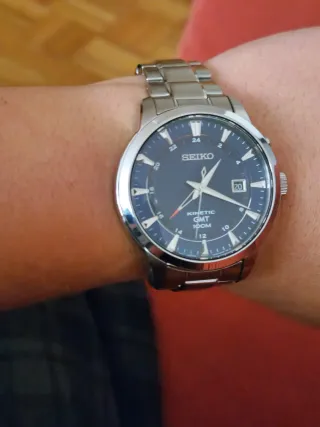 Reloj Seiko Kinetic GMT Diver's Watch .