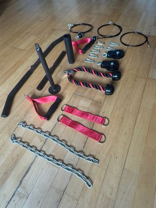 Kit Poleas Gimnasio Accesorios Fitness