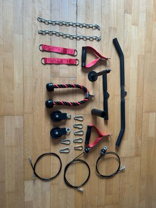 Kit Poleas Gimnasio Accesorios Fitness