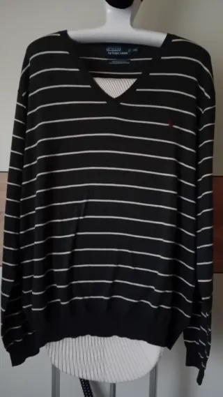 Polo Ralph Lauren Jersey Rayas Talla XL