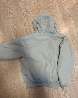 Chaqueta Zara Bomber Oversize Beige Talla S