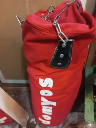 Bolsa de boxeo/kin boxing roja