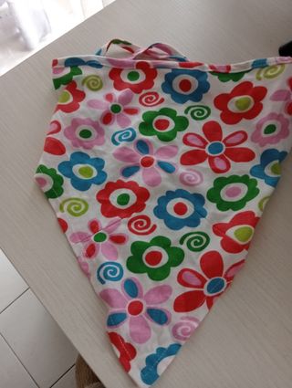 Bandana bambina fiori