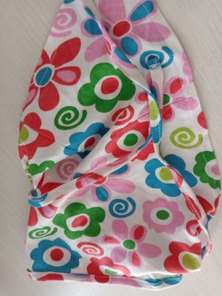 Bandana bambina fiori