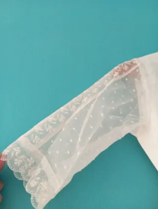 Vestido Comunión Blanco Talla 10-12