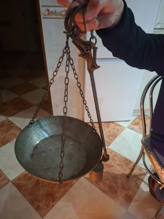 Balanza romana antigua