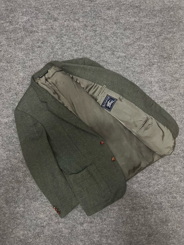 Blazer Burberrys Vintage Verde Oliva