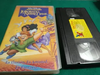 VHS El Jorobado de Notre Dame Disney