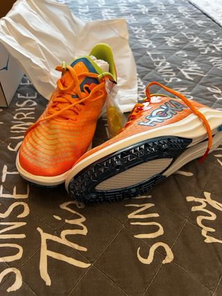 Zapatillas Hoka Clavos Talle 40 2/3 Naranja