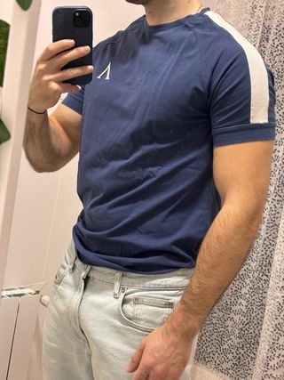 Camiseta Agon Gym Azul Navy