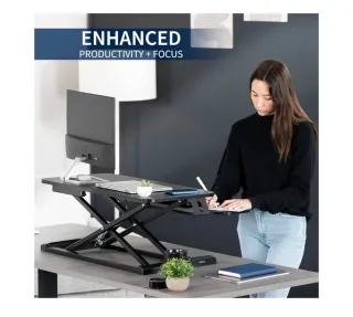 Mesa elevadora escritorio 80cm ajustable