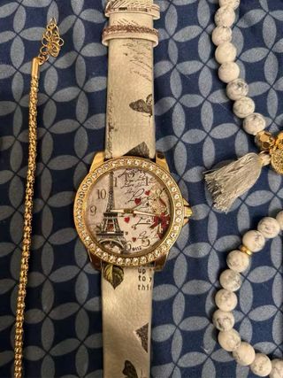 Set 5 Relojes Mujer Diamantes Imitación