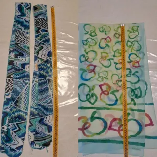 N.06 Foulard donna fantasia