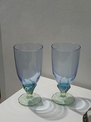 Coppia Bicchieri Murano Vintage