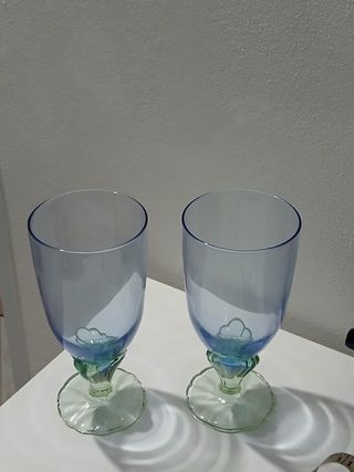 Coppia Bicchieri Murano Vintage