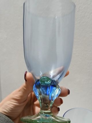 Coppia Bicchieri Murano Vintage