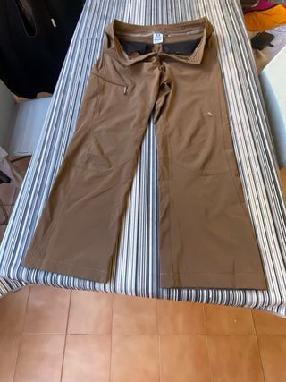 Pantalón de Alpinismo Salomon Marrón Talla S