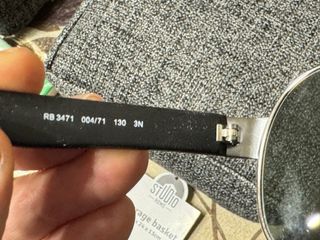 Occhiali Ray-Ban RB3471 Nero/Argento