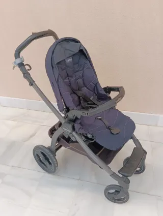 Carrito Bebé Peg Perego Azul Marino