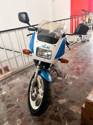 Yamaha TZR 80 Garriga (Ducados) histórica