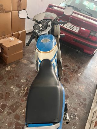 Yamaha TZR 80 Garriga (Ducados) histórica