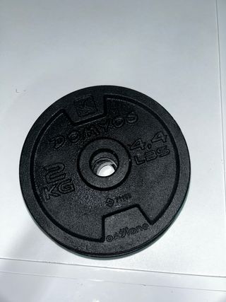 4 Discos de Pesas DOMYOS 2kg