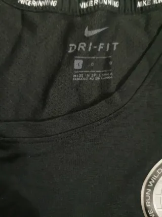 Canotta Nike Running Dri-FIT Nera