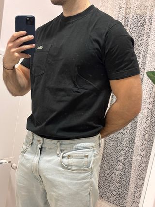 Camiseta Lacoste Negra