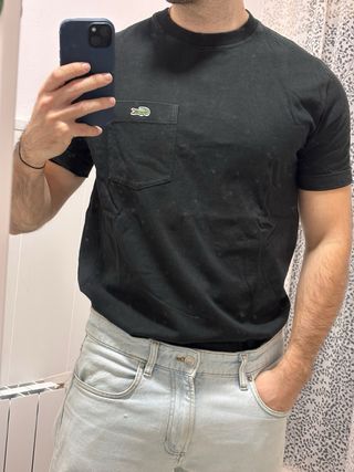 Camiseta Lacoste Negra