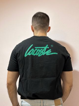 Camiseta Lacoste Negra