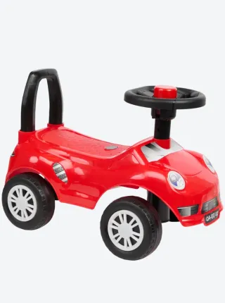 Coche correpasillos rojo o azul con asa