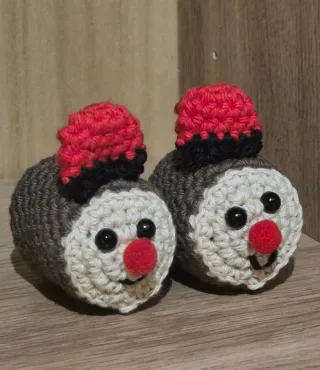 Tió de Nadal de Ganchillo