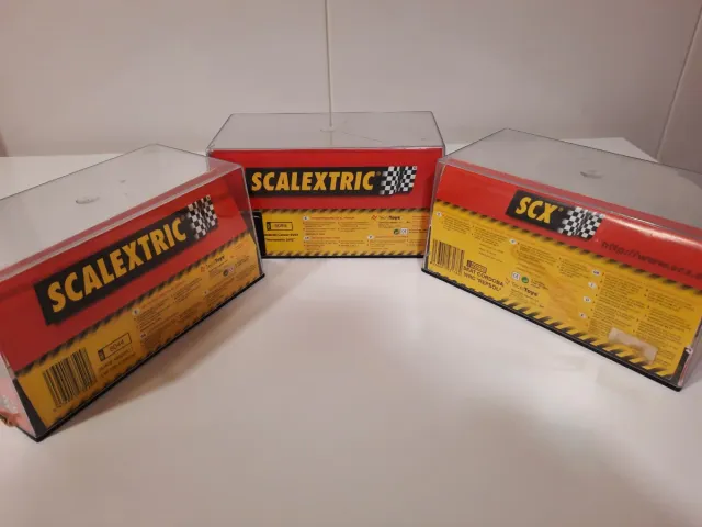Scalextric 3 urnas coches
