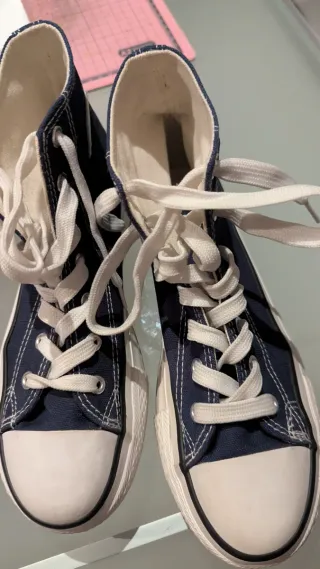 Converse azules talla 38