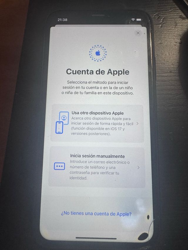 iPhone XR 128GB Libre iCloud Negro