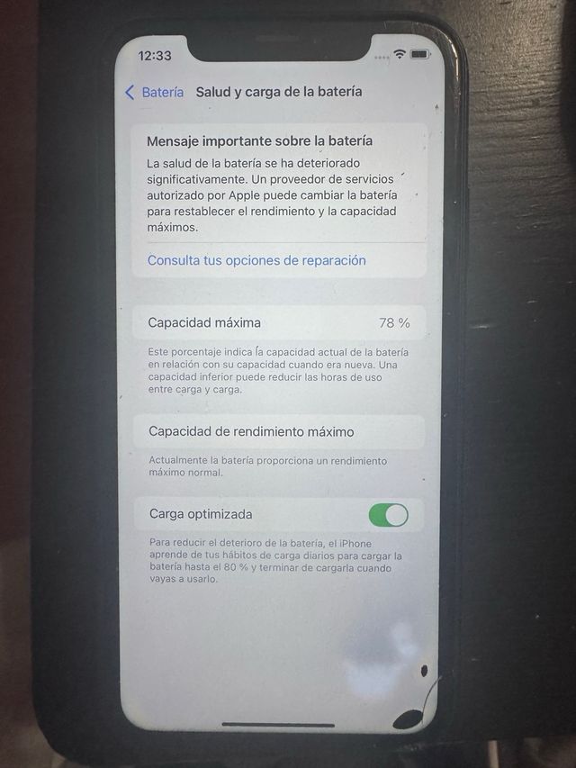 iPhone XR 128GB Libre iCloud Negro