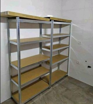 Estantería Metálica Galvanizada Alta Resistencia