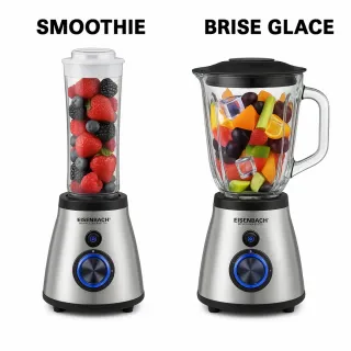 Licuadora Eisenbach 800W Doble Vaso