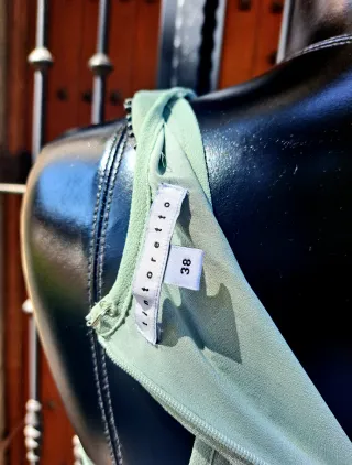 Vestido fiesta con pedrería "Tintoretto" TallaM/38