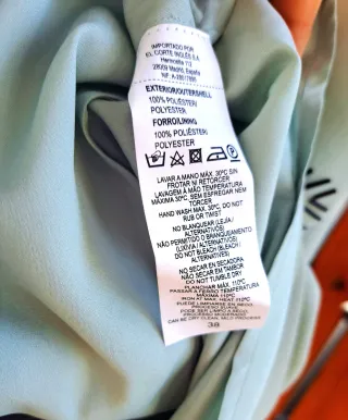 Vestido fiesta con pedrería "Tintoretto" TallaM/38