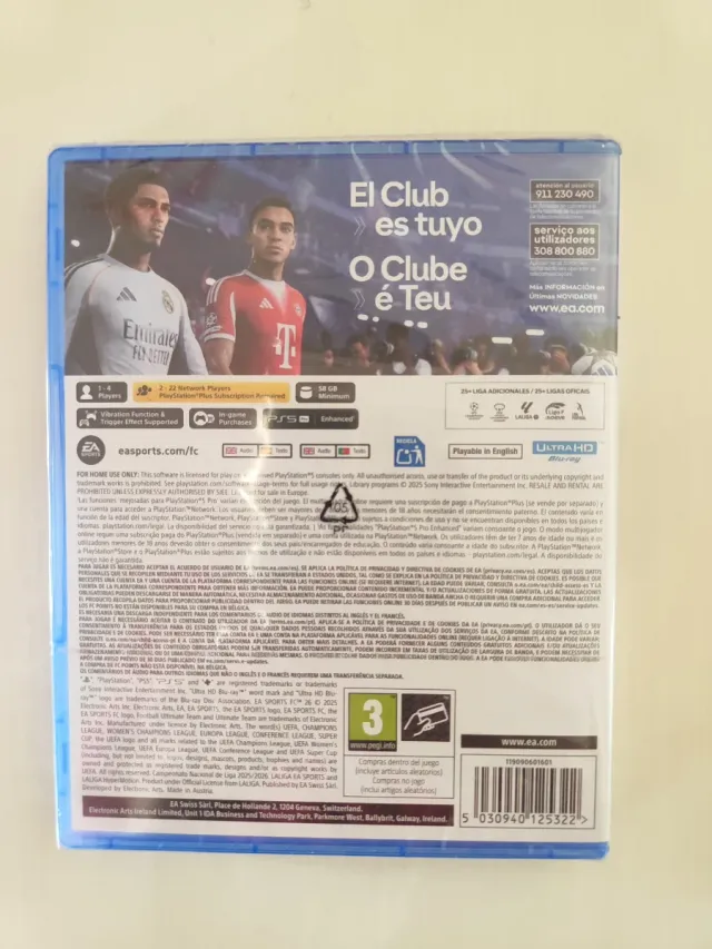 FIFA 26 PS5 EA Sports Videojuego