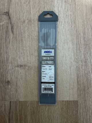 Electrodos de Tungsteno ANDELI WC20