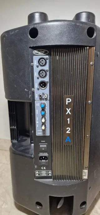 Casse amplificate MPE nere PX12A